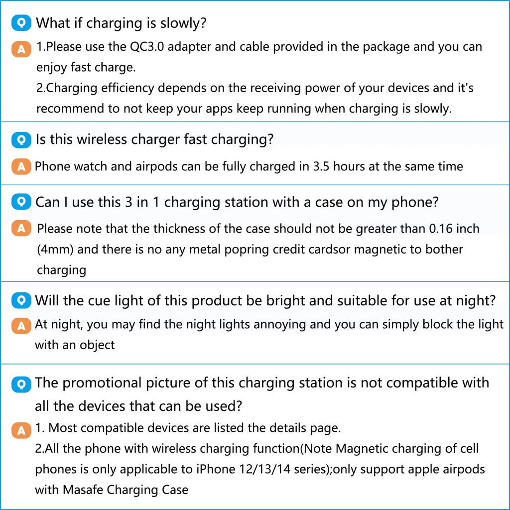 Ultimate Wireless Charging Station - Magnetic Charger for iPhone 17-11, Apple Watch Series 9-3, and AirPods Pro/2/3 - Sleek Black Design, No Adapter Needed!